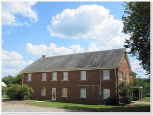 Sunday School Building, Parking Lot #1 View